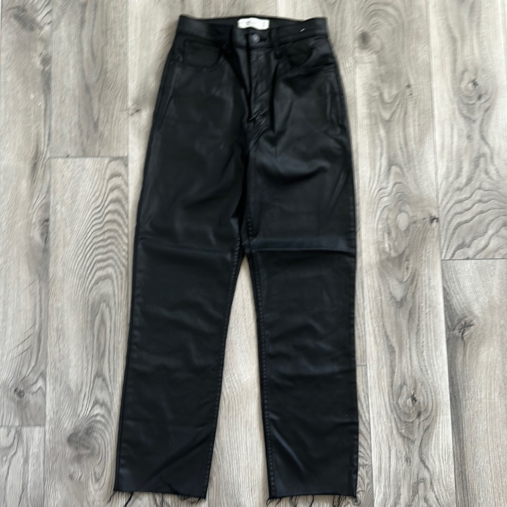 Abercrombie &fitch the ankle ultra high rise curve love pants size 27